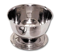 Classic Supreme 16 oz. Stainless Steel Footed Bowl
