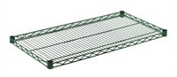 Olympic 18 x 36 Inch Heavy-Gauge Wire Shelf with Green-Guard Epoxy Finish
