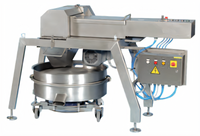 Omcan Hydraulic Cheese Grater with Vibrating Screen, 5.5 HP, 208V, 3-Phase