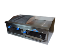 Comstock-Castle FHP48-2RB-24B 48-Inch Countertop Gas Char-Broiler/Griddle-Cheesemelter