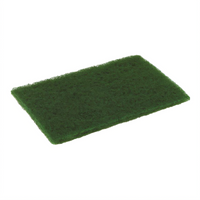 Disco Medium-Duty Green Scouring Pad, 4 x 4 Inches, Case of 1,000