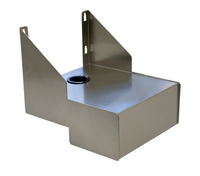 Advance Tabco Add-On Stainless Steel Blender Shelf with Under-Shelf GFCI Duplex Outlet
