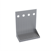 Krowne 12-Inch Hanging Tray for Four-Faucet Wall or Undercounter Mounted Towers