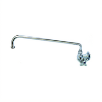 T&S Brass B-0211 Single Pantry Wall-Mount Faucet with 12-Inch Swing Nozzle