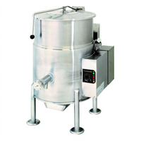 Cleveland Range KGL25 25-Gallon Stationary Gas Kettle, 2/3 Steam Jacket, Self-Contained