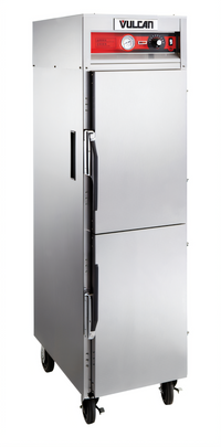 Vulcan VHP15 Mobile Heated Holding/Transport Cabinet, 15 Pan Capacity, Dutch Split Doors