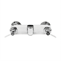 Fisher Wall-Mount Control Valve with 8-Inch Adjustable Centers, Swivel Outlet, and Check Valves