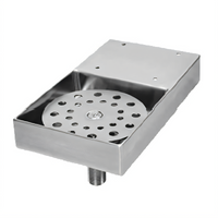 Glastender Undercounter Mount Rinser Faucet, 5 x 9 Inch, Stainless Steel
