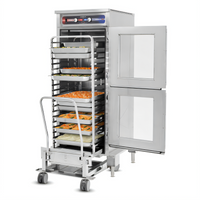 FWE Clymate IQ Heated Holding Cabinet for Combi-Companion Racks, Floor Model, 1 Door, Stainless Steel