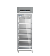 Migali MP-23RG-HC Medical-Grade Glass Door Refrigerator, 23 Cu. Ft., Top-Mounted Self-Contained, Stainless Steel, 115V