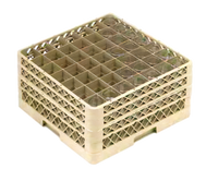 Traex Full Size 49-Compartment Glass/Stemware Dishwasher Rack with 4 Extenders
