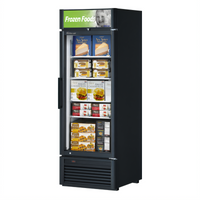 Turbo Air Super Deluxe One-Section Glass Door Merchandiser Freezer, 17.99 Cu. Ft., Bottom-Mounted, Triple-Pane Heated Glass Door