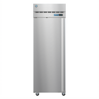 Hoshizaki Steelheart 23.1 Cu. Ft. One-Section Reach-In Refrigerator with Solid Left-Hinged Door