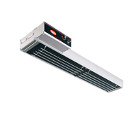 Hatco Glo-Ray Dual Infra-Black Unlighted Strip Heater, 66-Inch, 3120W, 220V, 6-Inch Spacer