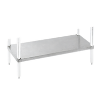 96 Inch x 30 Inch Galvanized Undershelf for Commercial Work Tables