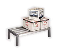 New Age Lifetime Series 60-Inch Wide x 20-Inch Deep x 12-Inch High Aluminum Dunnage Rack, 3400 lb Capacity
