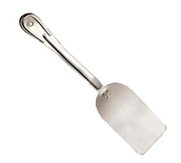 Solid Stainless Steel Turner with 6 x 3 Inch Blade