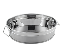 American Metalcraft STUB12 Round Stainless Steel Tub with Handle, 95 oz.