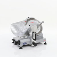 General GSE010 10-Inch Manual Gravity Feed Commercial Slicer with Sharpener