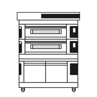 Moretti Forni serieS S140E 2-Deck Electric Pizza Deck Oven with Prover