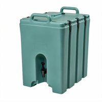 Cambro Camtainer 11-3/4 Gallon Insulated Beverage Carrier, Slate Blue