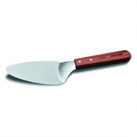 Traditional 5-Inch Stainless Steel Offset Pie Knife with Rosewood Handle