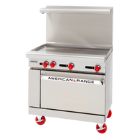 American Range AR-36G-SB Gas Ranges