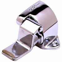 T&S Brass Single Floor-Mount Pedal Valve with Check Valve, Low Lead, 1/2