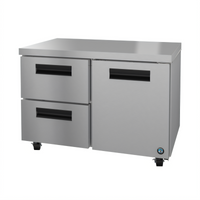 Hoshizaki Steelheart 48-Inch Undercounter Refrigerator with 1 Door and 2 Drawers