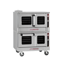Southbend TruVection Low-Profile Double-Deck Standard-Depth Gas Convection Oven, 5-Pan Capacity per Deck