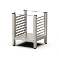 UNOX Evereo High Open Stand with Lateral Supports for CUBE Unit