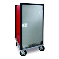 Cres Cor HotCube Insulated Outdoor Propane Heated Holding Cabinet, Mobile 3/4 Height, 22 Pan Capacity