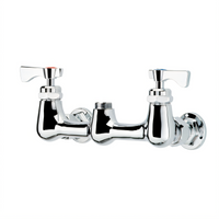 Krowne Royal Series 8-Inch Center Splash-Mounted Pre-Rinse Faucet Body Without Spout, Quarter-Turn Ceramic Cartridge, Low Lead