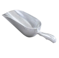 Vollrath 5 oz One-Piece Cast Aluminum Utility Scoop, Round Bottom