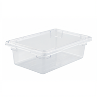 Winco PFSH-6 Commercial Food Storage Containers Case of 6