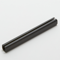 American Metalcraft Black Stainless Steel Menu Card Holder, 4-1/8 Inch Long