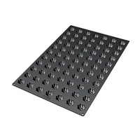 Silikomart Mini Charlotte 77-Cavity Non-Stick Silicone Baking Mold