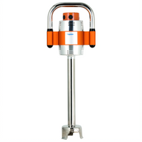 SMX Single-Speed Immersion Blender with 16-Inch Stainless Steel Shaft and Detachable Bell, 30-Gallon Capacity