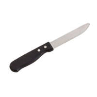 Crestware Jumbo Round-Tipped Plastic Handle Steak Knife, 5-Inch Blade, 10-Inch Overall Length