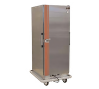 Classic Carter Mobile Heated Banquet Holding Cabinet, Single Door, Stainless Steel, 80 Covered Plates