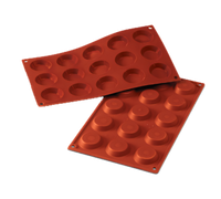 Silikomart Siloconflex 15-Cavity Mini Tartlet Silicone Mold