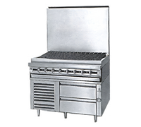 Jade Titan JMRH-60B 60 Inch Modular Heavy Duty Gas Charbroiler