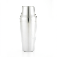 Barfly Parisienne 2-Piece Stainless Steel Cocktail Shaker Set, 24 oz.