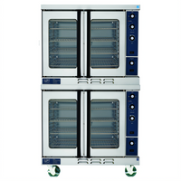 Duke 613Q-G2V Double Deck Full-Size Gas Convection Oven with 8 Inch Legs