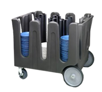 Vollrath Traex ADC-4 Adjustable Dish Caddy for 10-3/4 to 11-1/2 Inch Round Plates