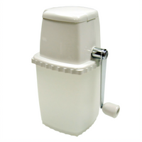 Winco Manual Crank Ice Crusher for Fine or Coarse Ice Chips