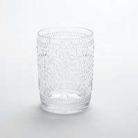 American Metalcraft Lilli 14 oz Clear Tritan Double Old Fashioned Drinking Glass