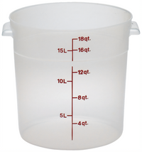 Cambro RFS18PP190 Commercial Food Storage Containers Case of 6