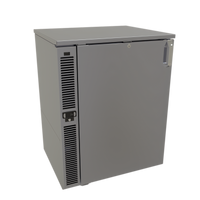 Glastender F1SB28 One-Zone Side-Serviced Bar Profile Glass Chiller/Froster, 28-Inch