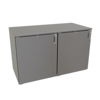 Glastender Low Profile 48-Inch Two-Section Non-Refrigerated Back Bar Dry Storage Cabinet